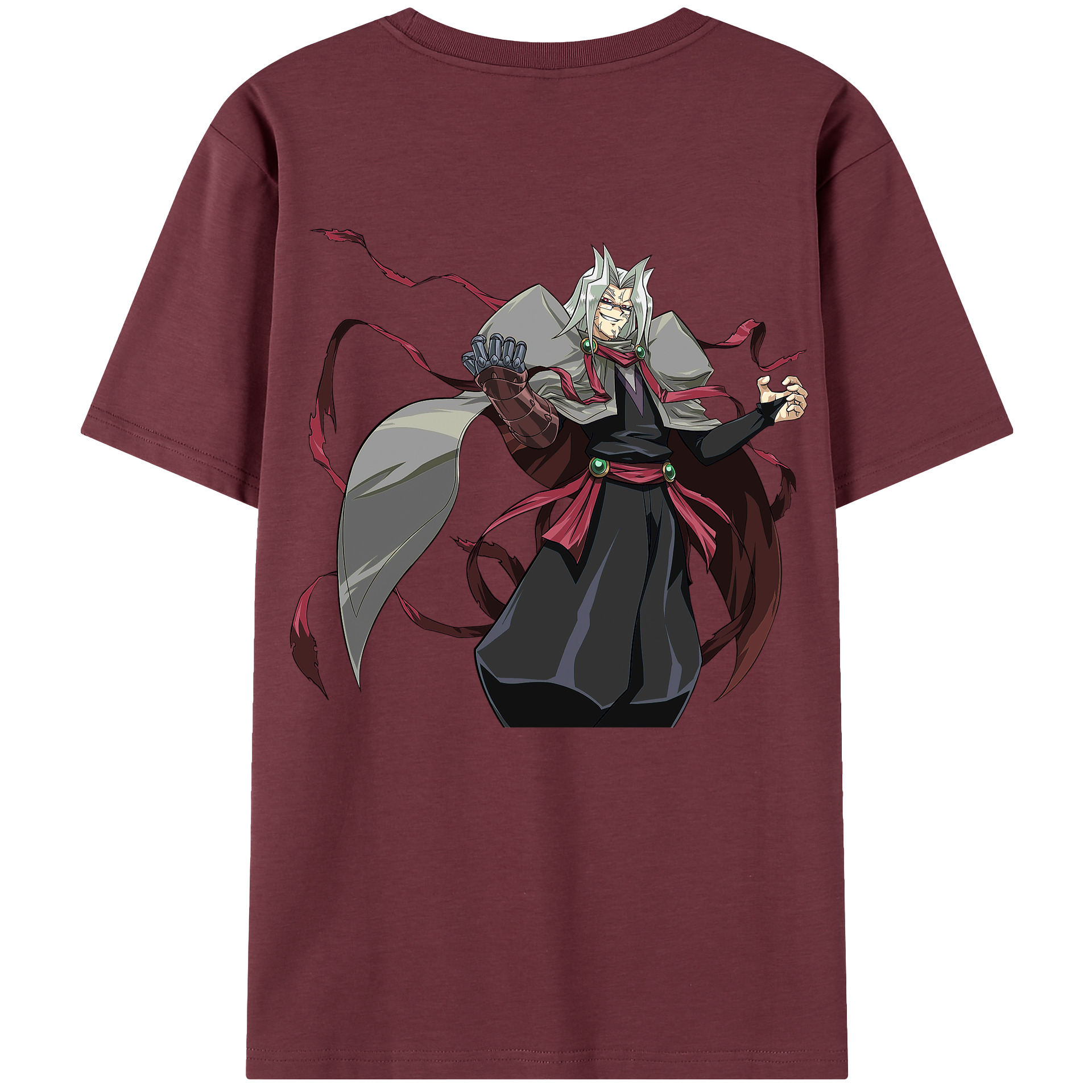 （画像用） 遊☆戯☆王 Yu-Gi-Oh! 綿100％半袖Tシャツ（背面プリント）